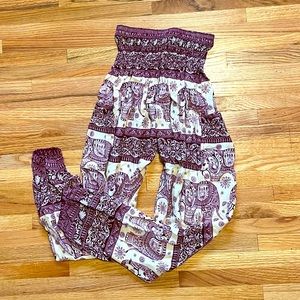 The Elephant Pants harem yoga pants